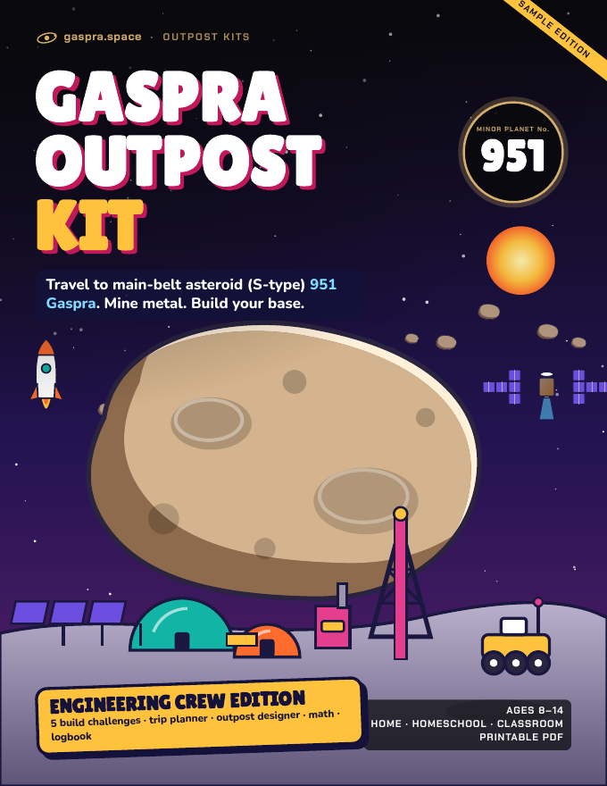 Gaspra Outpost Kit sample, page cover